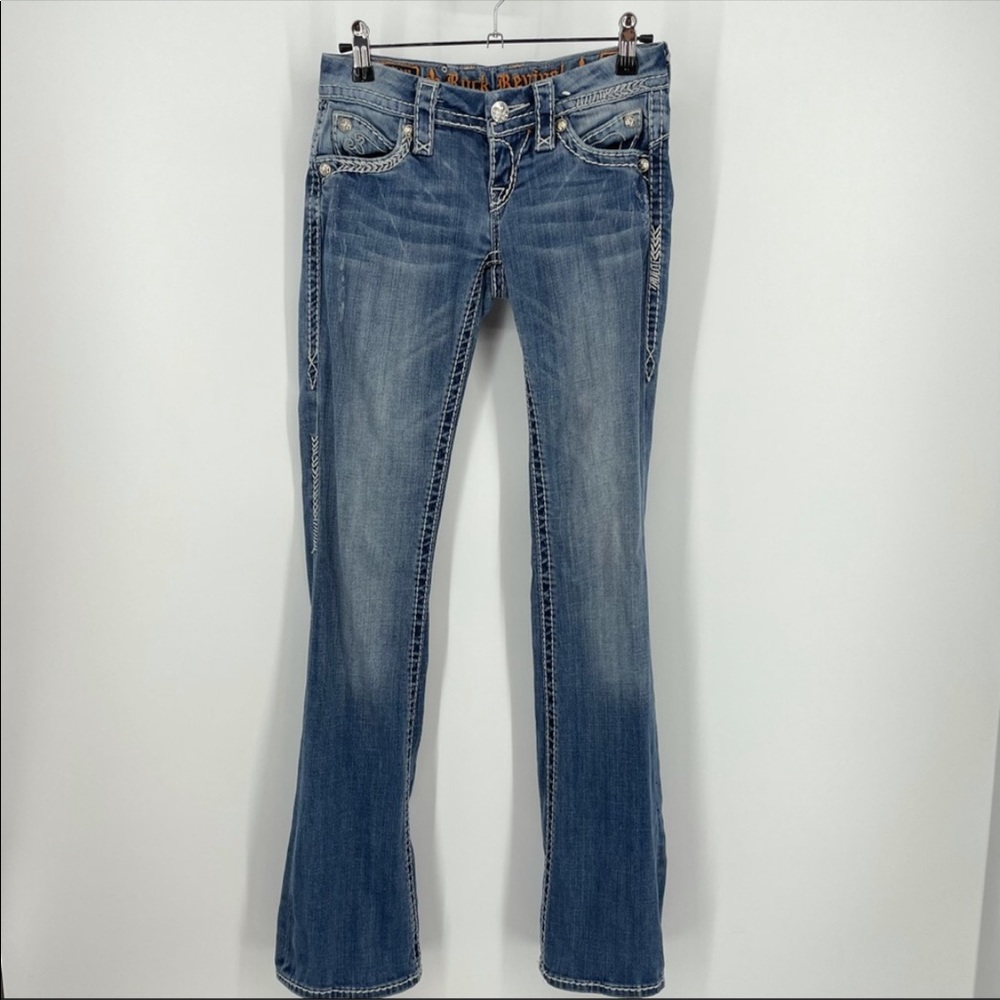 Rock Revival Sasha Bootcut Flap Pocket Jeans 23